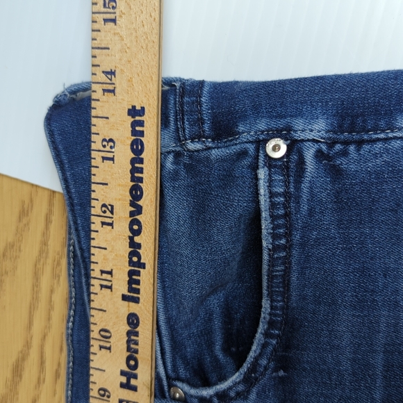 MOTHER Jeans Raw Hem Women's 27 Blue Wash Denim Jeans - Picture 10 of 16